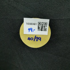 ชุดเดรสแขนกุด สีดำ โบว์สีขาว อก 40 นิ้ว, ยาว 29 นิ้ว รูปที่ 4