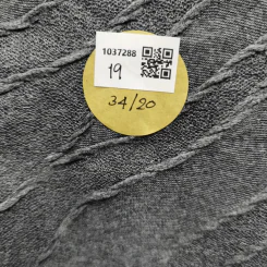 เสื้อยืด สีเทา ลายริ้ว อก 34 นิ้ว, ยาว 20 นิ้ว รูปที่ 4