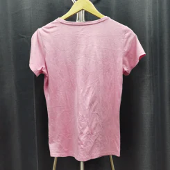 เสื้อยืด สีชมพู อก 36 นิ้ว, ยาว 23 นิ้ว รูปที่ 2