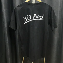 เสื้อยืดแขนสั้น สีดำ อก 40 นิ้ว, ลาย 26 นิ้ว รูปที่ 2