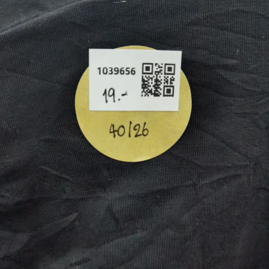 เสื้อยืดแขนสั้น Hanhan สีดำ อก 40 นิ้ว, ยาว 26 นิ้ว รูปที่ 7