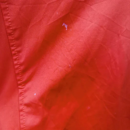 เสื้อกีฬา สีส้ม ตกแต่งแถบลายดำสลับขาว อก 36 นิ้ว, ยาว 21 นิ้ว รูปที่ 5