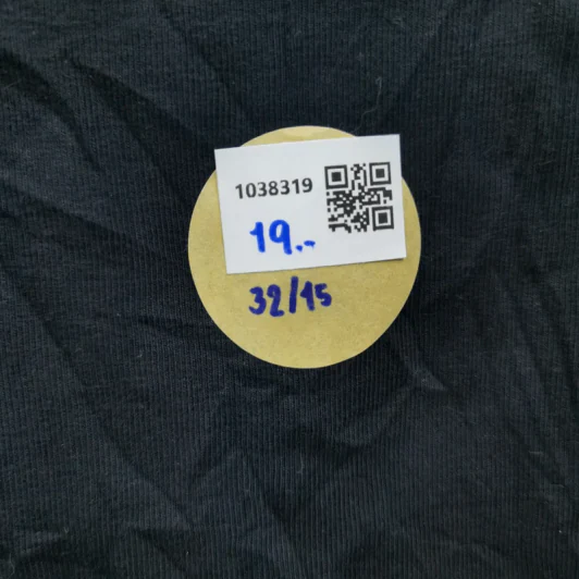 เสื้อครอป สีดำ BOOK อก 32 นิ้ว, ยาว 15 นิ้ว รูปที่ 4
