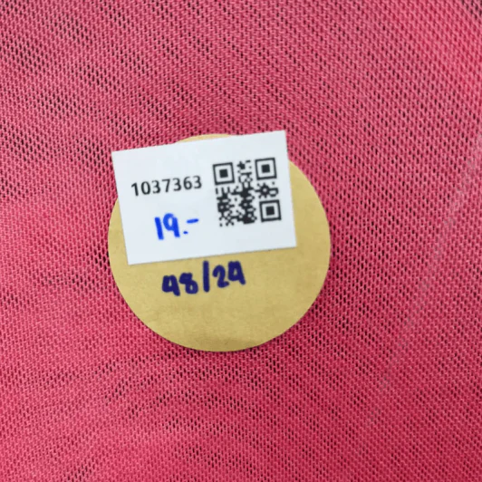 เสื้อแฟชั่น สีแดง ผ้าบาง อก 48 นิ้ว, ยาว 24 นิ้ว รูปที่ 4