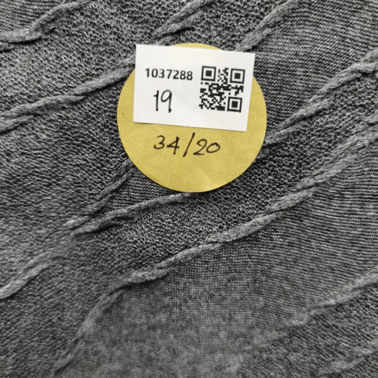 เสื้อยืด สีเทา ลายริ้ว อก 34 นิ้ว, ยาว 20 นิ้ว รูปที่ 4