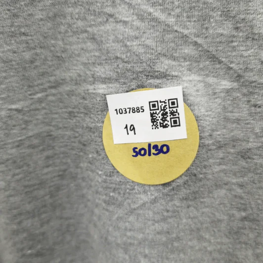 เสื้อยืดแขนสั้น สีเทา อก 50 นิ้ว, ยาว 30 นิ้ว รูปที่ 4