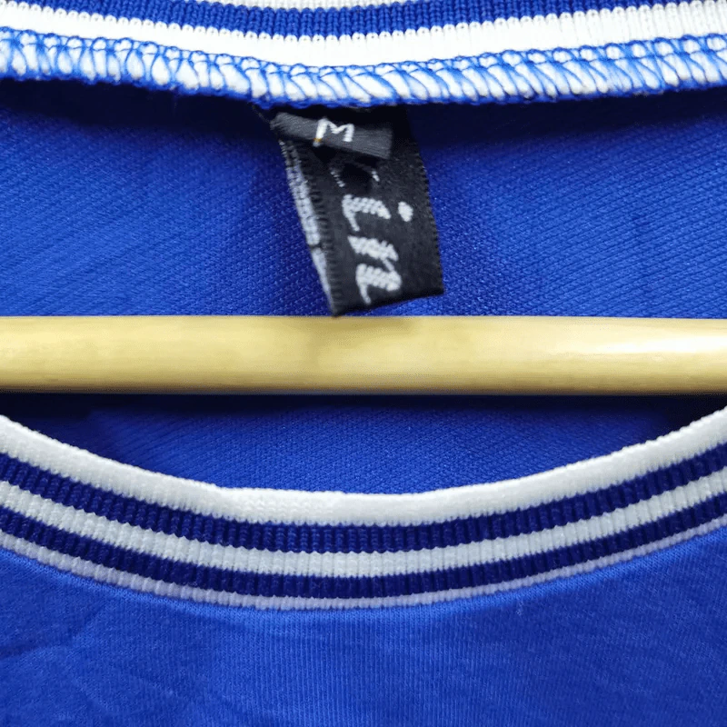เสื้อยืดแขนสั้น หมายเลข 7 สีน้ำเงิน อก 32 นิ้ว, ยาว 21 นิ้ว รูปที่ 4