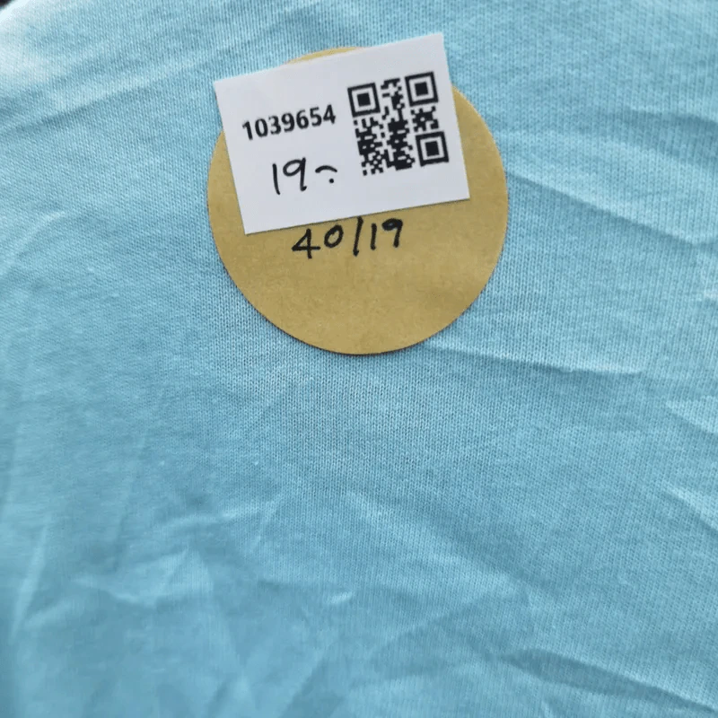 เสื้อครอป Mighty Fine สีฟ้าอมเขียว ลาย Girls Can อก 40 นิ้ว, ยาว 19 นิ้ว รูปที่ 5