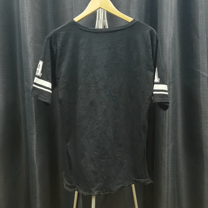 เสื้อยืดแขนสั้น Hanhan สีดำ อก 40 นิ้ว, ยาว 26 นิ้ว รูปที่ 2