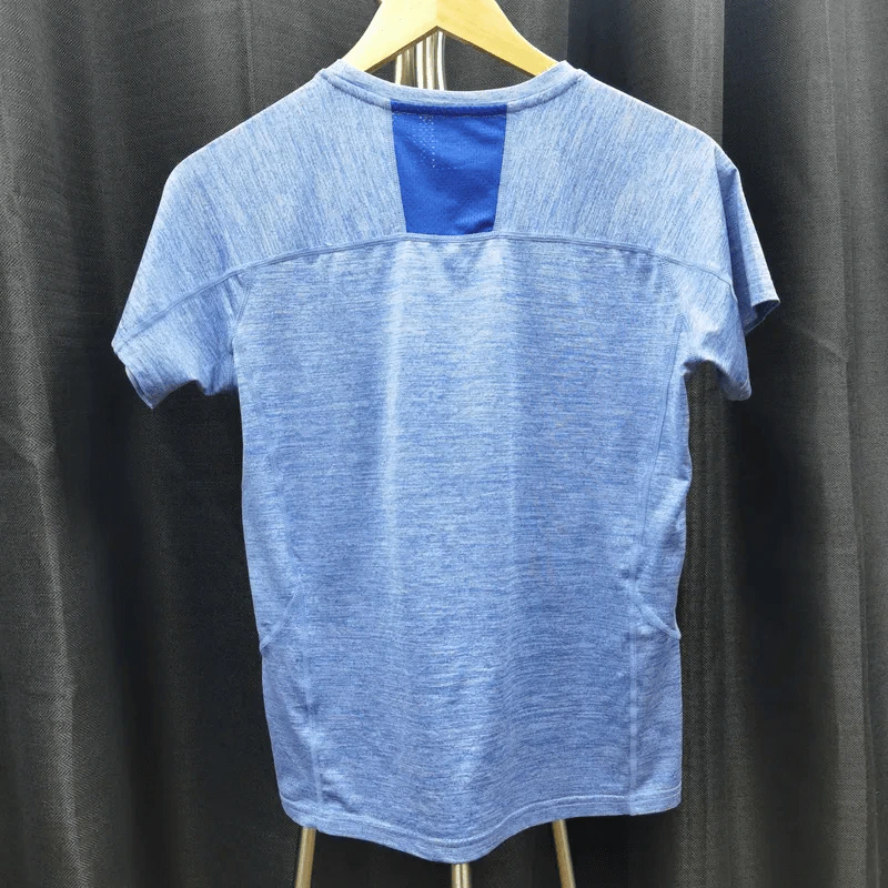 เสื้อกีฬา สีน้ำเงิน อก 38 นิ้ว, ยาว 23 นิ้ว รูปที่ 2