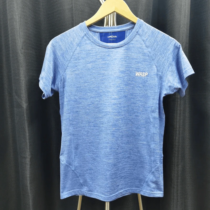 เสื้อกีฬา สีน้ำเงิน อก 38 นิ้ว, ยาว 23 นิ้ว รูปที่ 1