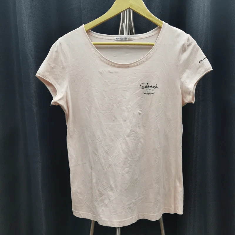 เสื้อยืด สีขาวครีม อก 36 นิ้ว, ยาว 24 นิ้ว รูปที่ 1