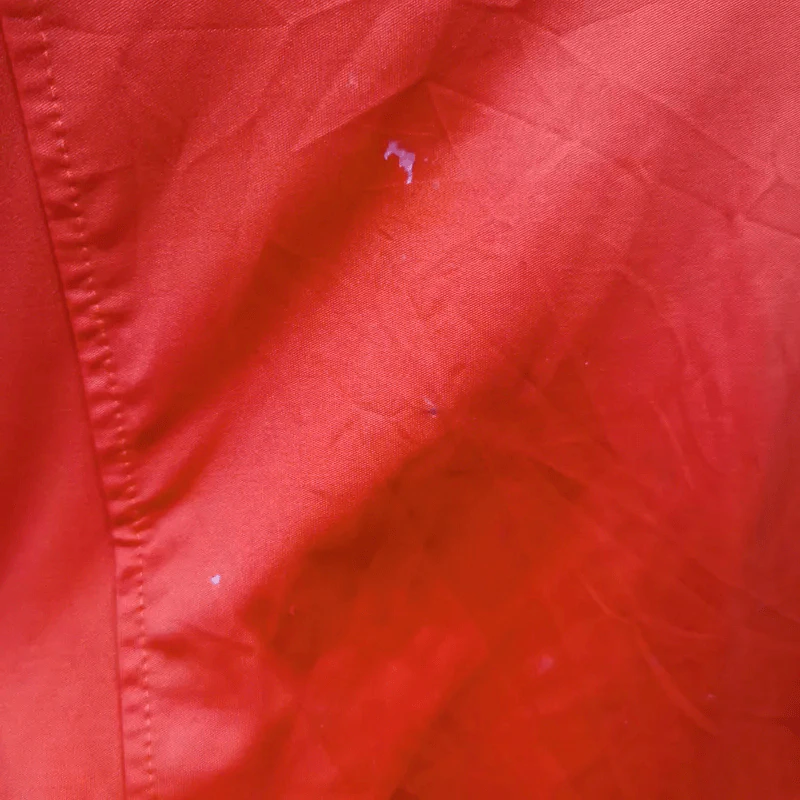 เสื้อกีฬา สีส้ม ตกแต่งแถบลายดำสลับขาว อก 36 นิ้ว, ยาว 21 นิ้ว รูปที่ 5