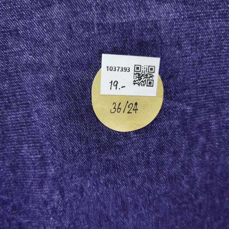 เสื้อยืดแขนสั้น ผ้าบาง สีน้ำเงิน อก 36 นิ้ว, ยาว 24 นิ้ว รูปที่ 4