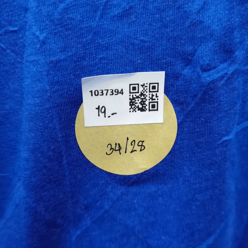 เสื้อยืดแขนสั้น สีน้ำเงิน ลายนกฮูก อก 34 นิ้ว, ยาว 28 นิ้ว รูปที่ 6