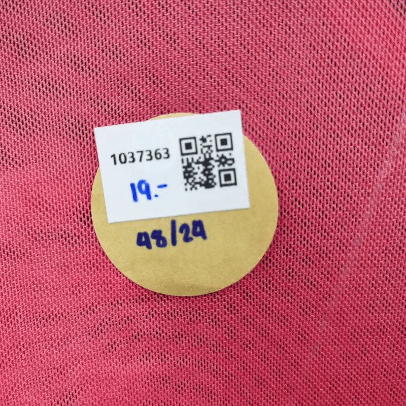 เสื้อแฟชั่น สีแดง ผ้าบาง อก 48 นิ้ว, ยาว 24 นิ้ว รูปที่ 4