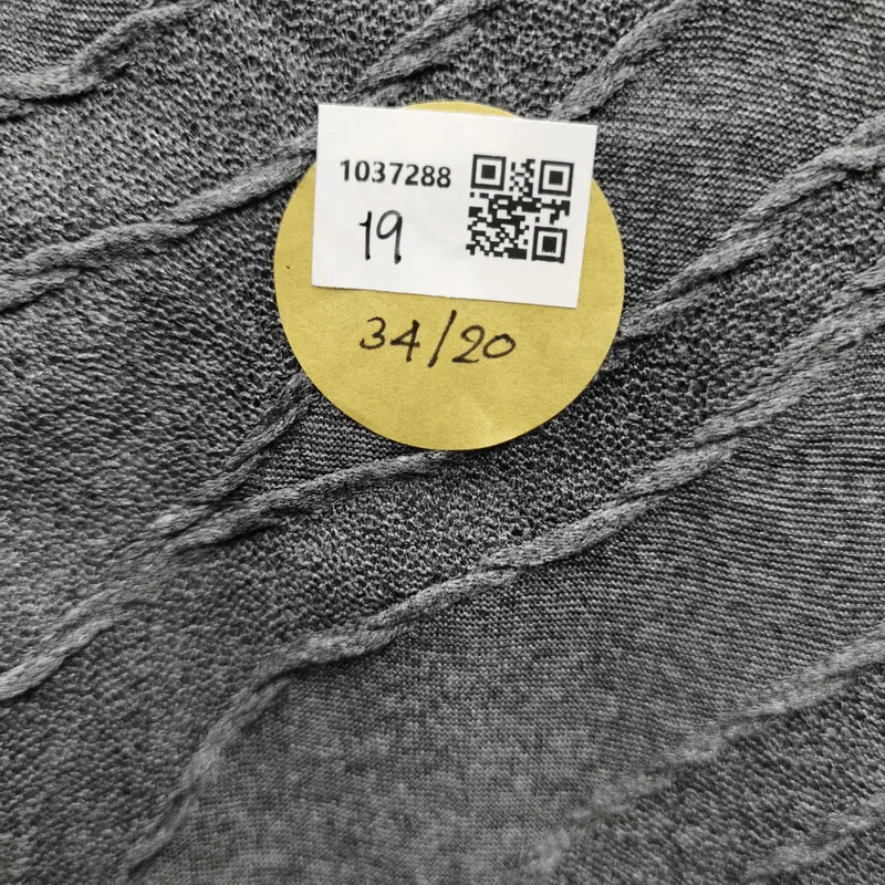 เสื้อยืด สีเทา ลายริ้ว อก 34 นิ้ว, ยาว 20 นิ้ว รูปที่ 4