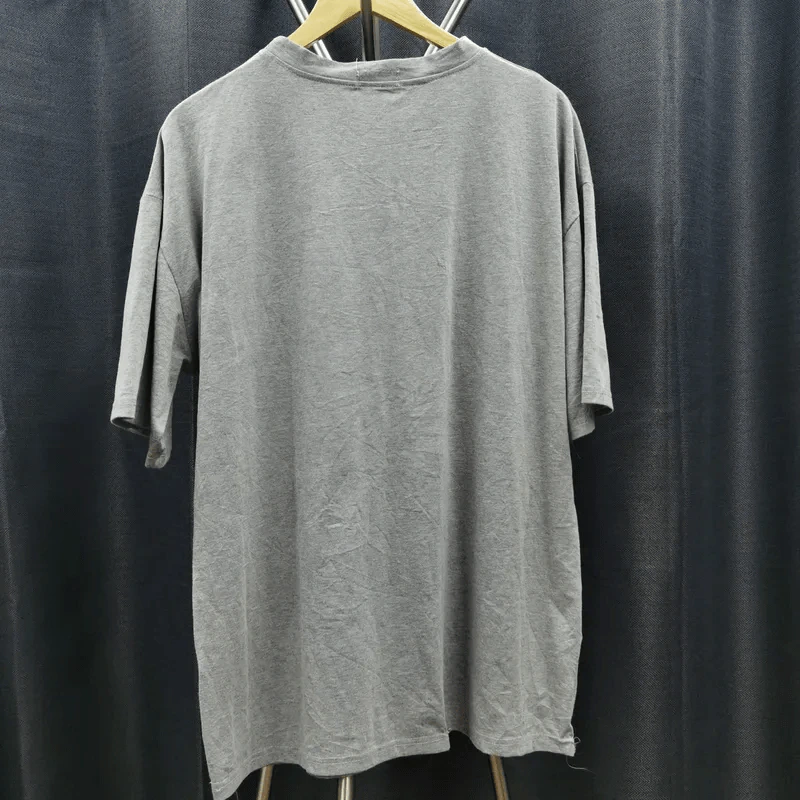 เสื้อยืดแขนสั้น สีเทา อก 50 นิ้ว, ยาว 30 นิ้ว รูปที่ 2