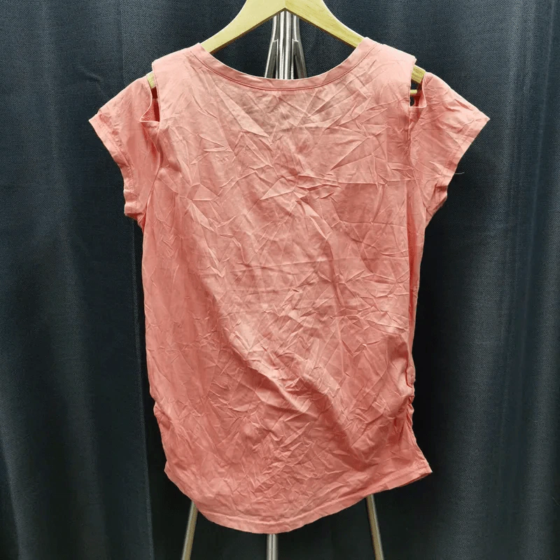 เสื้อยืด สีส้ม อก 36 นิ้ว, ยาว 25 นิ้ว รูปที่ 3
