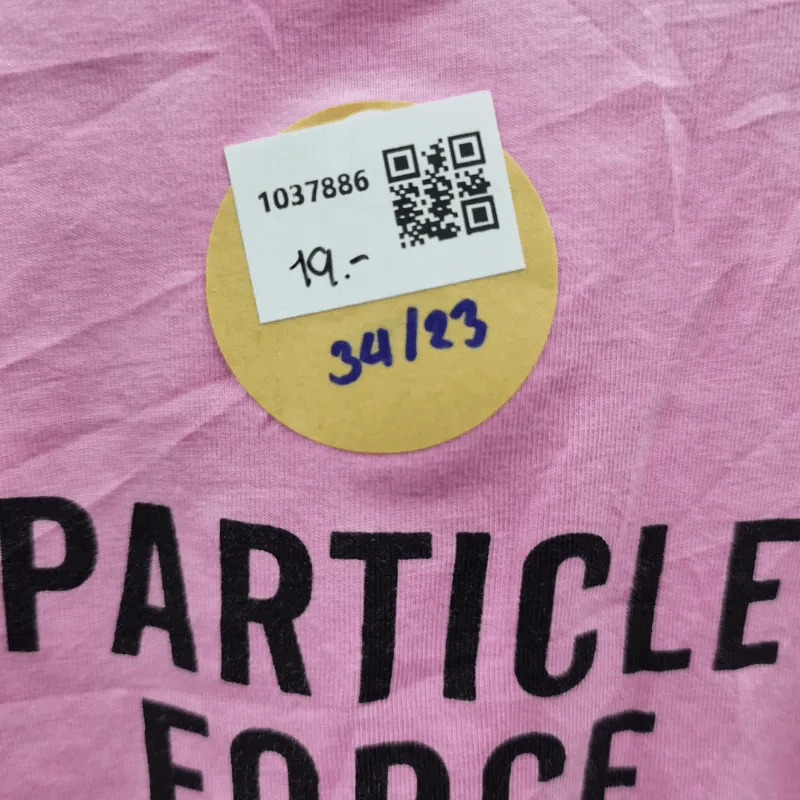 เสื้อแฟชั่นแขนกุด สีชมพู อก 34 นิ้ว, ยาว 23 นิ้ว รูปที่ 4