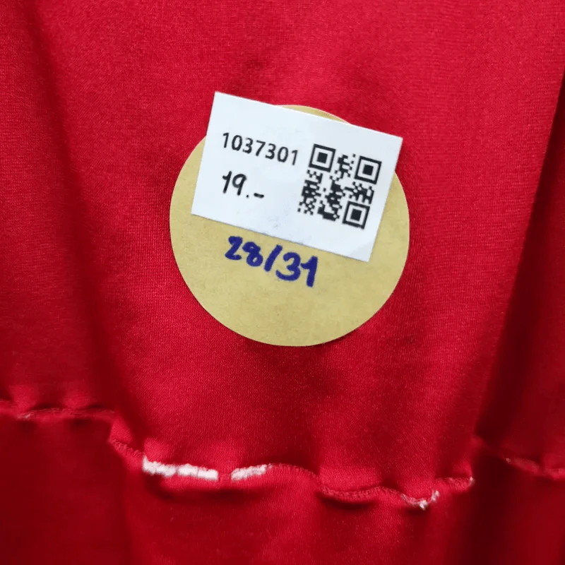 เสื้อแฟชั่น สายเดี่ยว สีแดง พริ้ว อก 28 นิ้ว, ยาว 31 นิ้ว รูปที่ 5