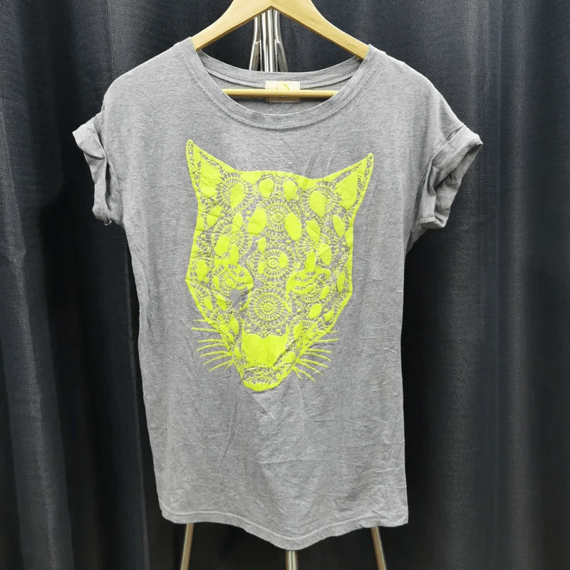เสื้อยืดแขนสั้น สีเทา อก 36 นิ้ว, ยาว 25 นิ้ว รูปที่ 1
