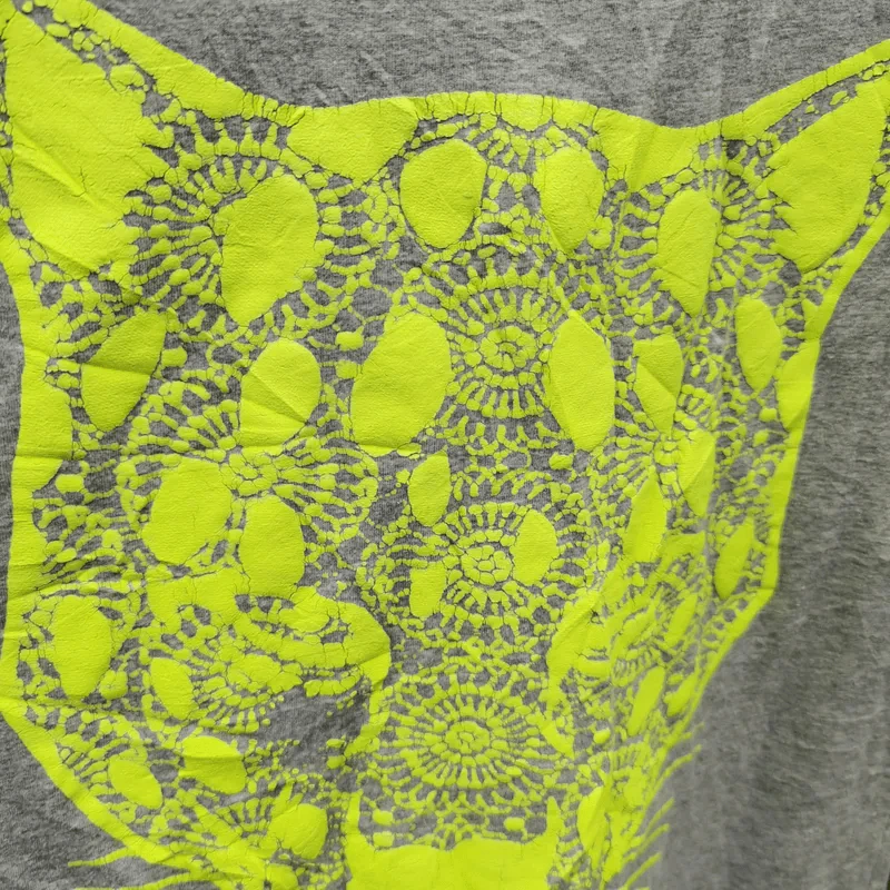 เสื้อยืดแขนสั้น สีเทา อก 36 นิ้ว, ยาว 25 นิ้ว รูปที่ 4