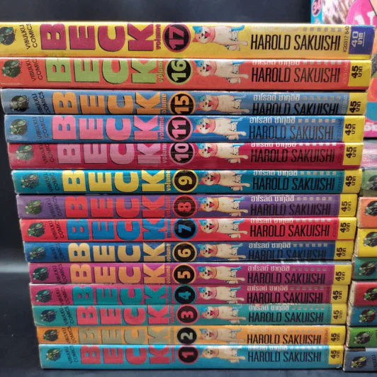 BECK ปุปะจังหวะฮา 34 เล่มจบ (ขาดเล่ม 12,13,14,20-27) รูปที่ 2