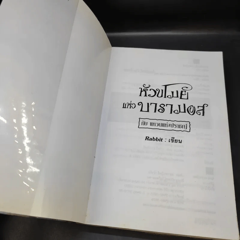 หัวขโมยแห่งบารามอส 4 เล่มจบ - Rabbit รูปที่ 10