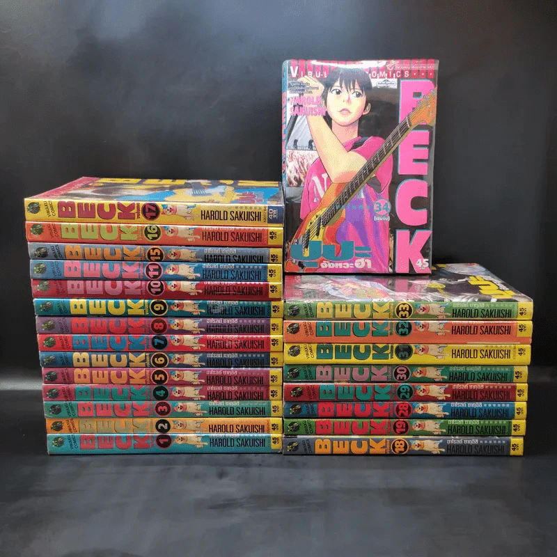 BECK ปุปะจังหวะฮา 34 เล่มจบ (ขาดเล่ม 12,13,14,20-27) รูปที่ 1