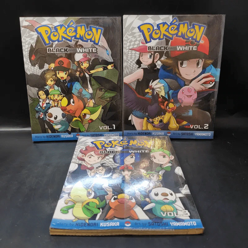 Pokemon Black and White Vol.1-3 (ภาษาอังกฤษ) รูปที่ 1