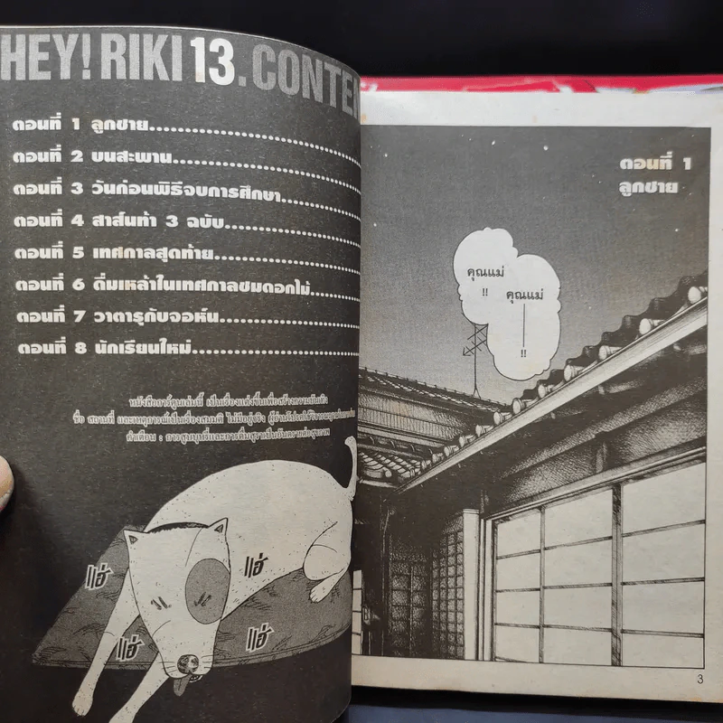 Hey Riki ริคิ เล่ม 1-7,10-13 รูปที่ 7