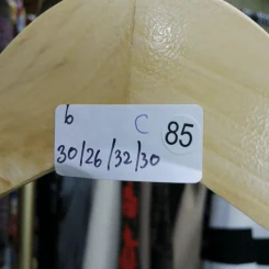 ชุดเดรสสั้น โชว์เอวข้าง ลายน้ำเงินพื้นขาว อก 30 นิ้ว, เอว 26 นิ้ว, สะโพก 32 นิ้ว, ยาว 30 นิ้ว รูปที่ 7