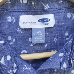 เสื้อเชิ้ตแขนยาว Old Navy อก 36 นิ้ว, ยาว 25 นิ้ว รูปที่ 2