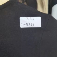 เสื้อแขนยาว สีดำ อก 30-56 นิ้ว, ยาว 23 นิ้ว รูปที่ 7