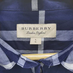 เสื้อเชิ้ตแขนยาว Burberry อก 38 นิ้ว, ยาว 25 นิ้ว รูปที่ 3