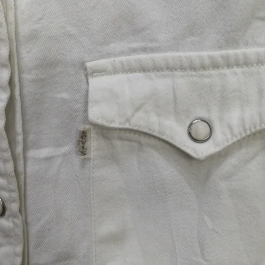 เสื้อเชิ้ตแขนยาว Levi อก 36 นิ้ว, ยาว 27 นิ้ว รูปที่ 4