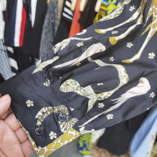 เสื้อเชิ้ตแขนยาว Zara อก 56 นิ้ว, ยาว 26 นิ้ว รูปที่ 5
