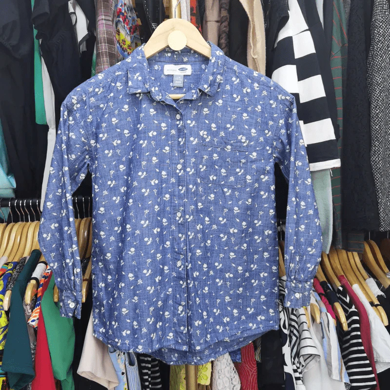 เสื้อเชิ้ตแขนยาว Old Navy อก 36 นิ้ว, ยาว 25 นิ้ว รูปที่ 1