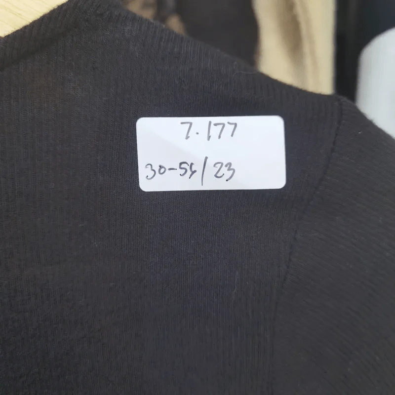 เสื้อแขนยาว สีดำ อก 30-56 นิ้ว, ยาว 23 นิ้ว รูปที่ 7