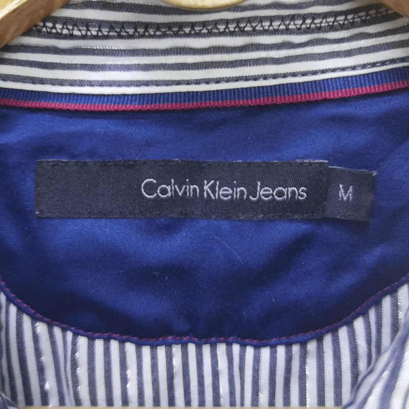 เสื้อเชิ้ตแขนยาว Calvin Klein Jeans อก 36 นิ้ว, ยาว 28 นิ้ว รูปที่ 5