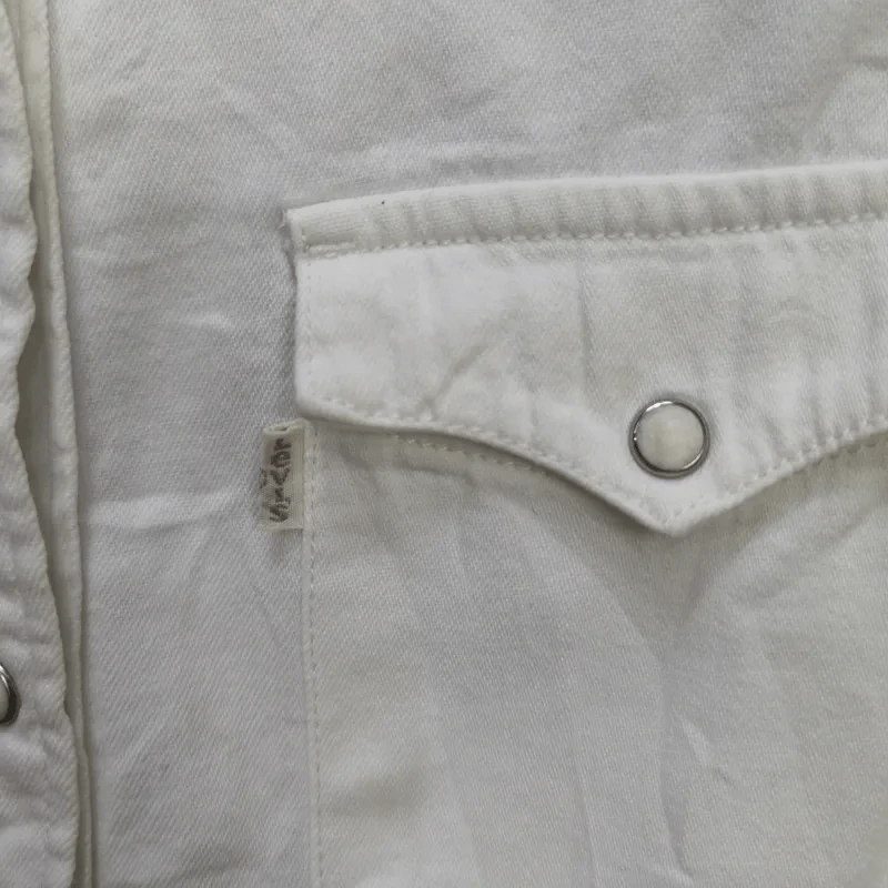 เสื้อเชิ้ตแขนยาว Levi อก 36 นิ้ว, ยาว 27 นิ้ว รูปที่ 4