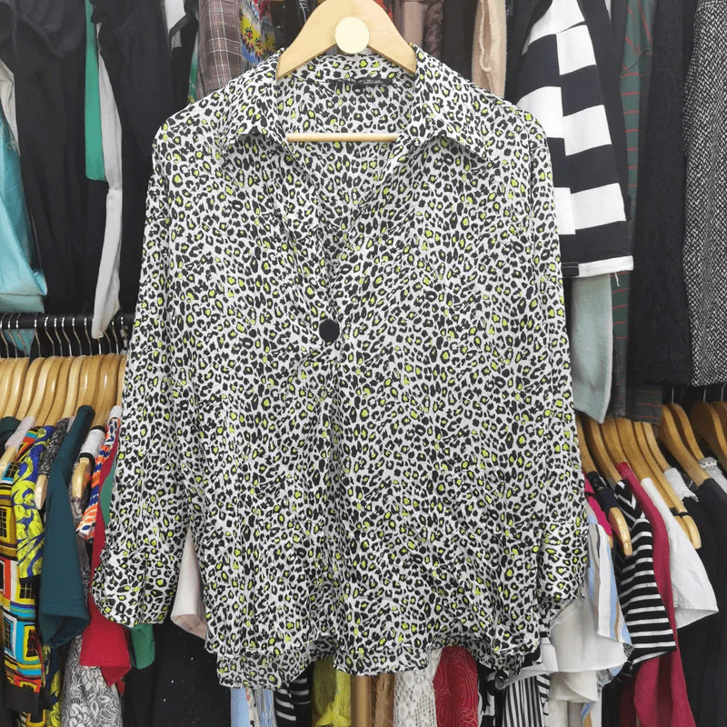 เสื้อเชิ้ตแขนยาว Zara อก 44 นิ้ว, ยาว 27 นิ้ว รูปที่ 1