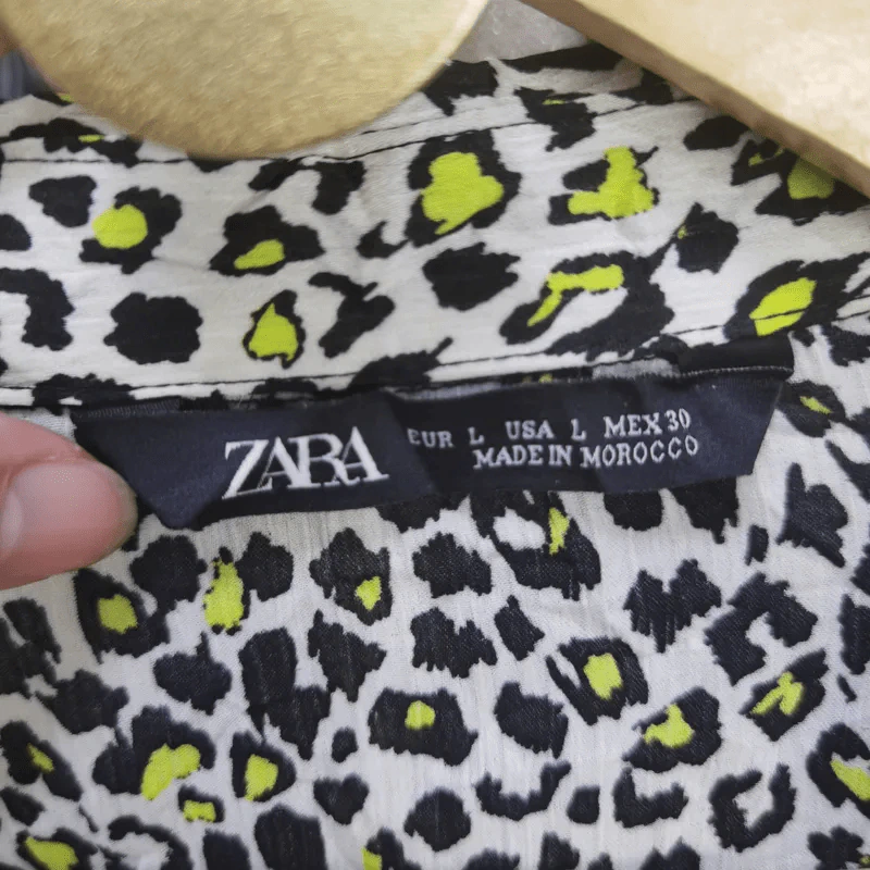 เสื้อเชิ้ตแขนยาว Zara อก 44 นิ้ว, ยาว 27 นิ้ว รูปที่ 2