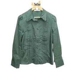 เสื้อเชิ้ตแขนยาว อก 38 นิ้ว, ยาว 25 นิ้ว รูปที่ 1
