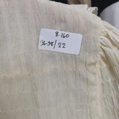 เสื้อสีขาวลูกไม้ ใส่ออกงาน ทำบุญ อก 36-38 นิ้ว, ยาว 22 นิ้ว รูปที่ 6