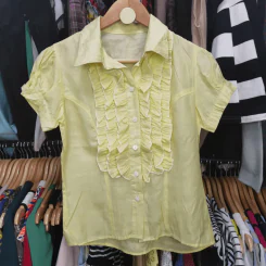 เสื้อแฟชั่นแขนสั้น อก 32 นิ้ว, ยาว 20 นิ้ว รูปที่ 2