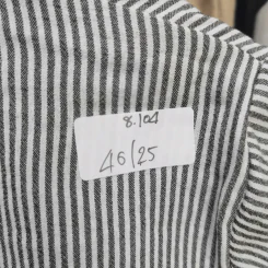 เสื้อลายตรงขาวดำ อก 40 นิ้ว, เอว 25 นิ้ว รูปที่ 6