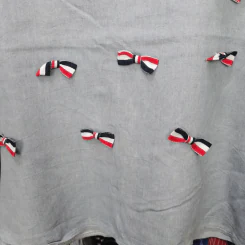 เสื้อแฟชั่น ตกแต่งโบว์ อก 40 นิ้ว, เอว 23 นิ้ว รูปที่ 3