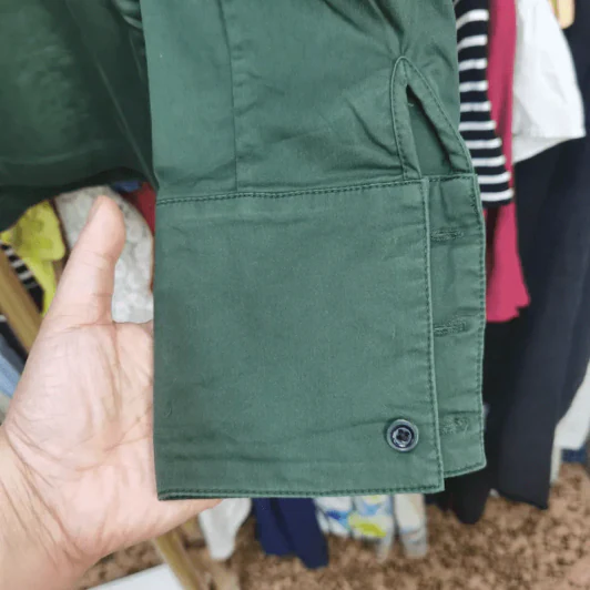 เสื้อเชิ้ตแขนยาว อก 38 นิ้ว, ยาว 25 นิ้ว รูปที่ 6